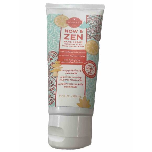 Scentsy Hibiscus Pineapple Body Cream 8 Fl. Oz Now & Zen Hand Cream 2.7 Fl. Oz - Picture 5 of 6